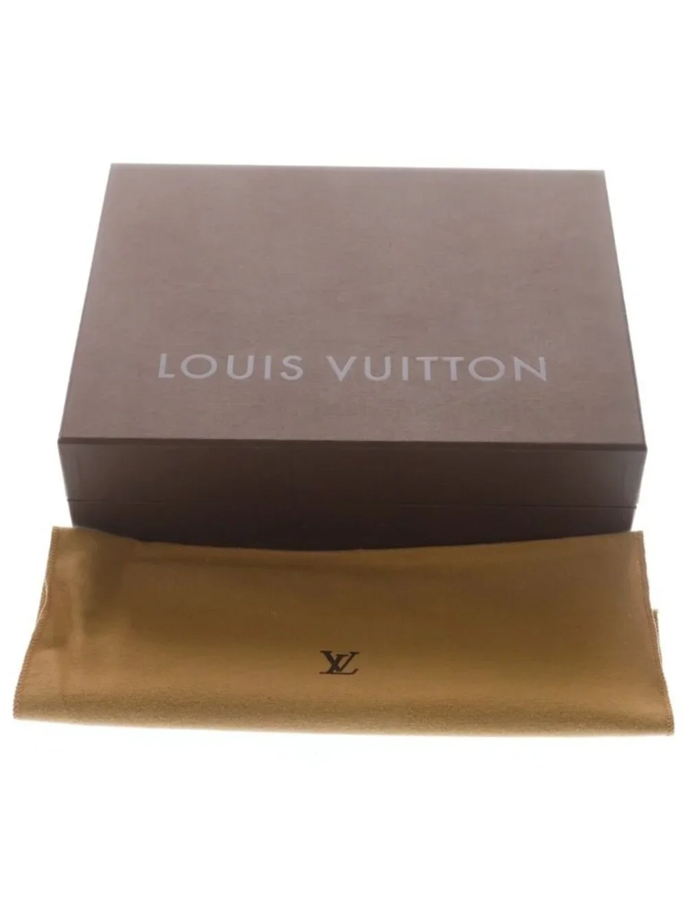 Louis Vuitton Damier Pochette Gange Waist Bag Brown Leather Gold - Picture 7 of 7